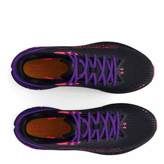 Under Armour Мъжки Обувки За Бягане Armour Ua Machina Storm Road Running Shoes Mens Black Мъжки маратонки