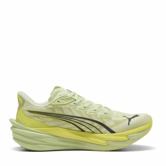 Puma Mens Deviate Nitro 4 Road Running Shoes Spritz/Lux Lime Puma Mens Deviate Nitro 4 Road Running Shoes Spritz/Lux Lime