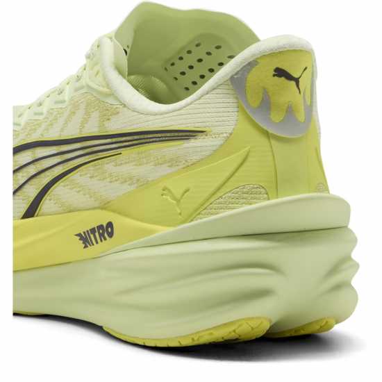 Puma Mens Deviate Nitro 4 Road Running Shoes Spritz/Lux Lime Puma Mens Deviate Nitro 4 Road Running Shoes Spritz/Lux Lime