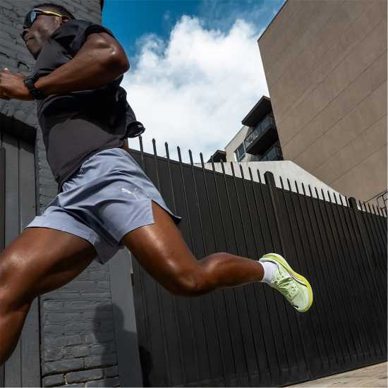 Puma Mens Deviate Nitro 4 Road Running Shoes Spritz/Lux Lime Puma Mens Deviate Nitro 4 Road Running Shoes Spritz/Lux Lime