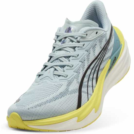 Puma Mens Deviate Nitro 4 Running Shoes Sea Blue 