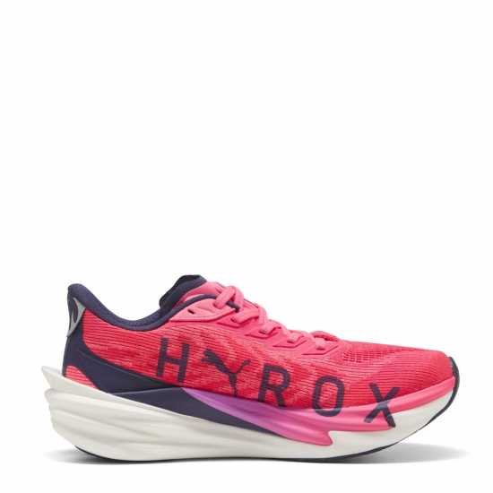 Puma Womens  Deviate Nitro 4 Road Running Shoes Hyrox Pink 
