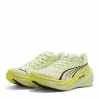 Puma Womens Puma Deviate Nitro 4 Road Running Shoes Spritz/Lux Lime 