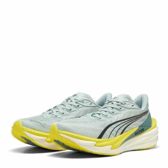 Puma Womens Deviate Nitro 4 Running Shoes Sea Blue 