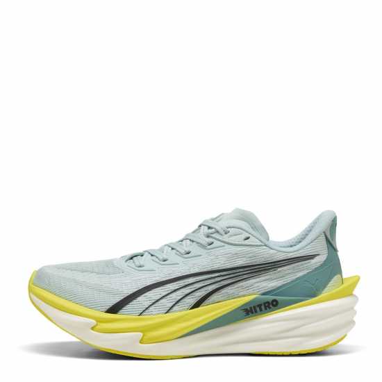 Puma Womens Deviate Nitro 4 Running Shoes Sea Blue 