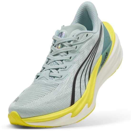 Puma Womens Deviate Nitro 4 Running Shoes Sea Blue 