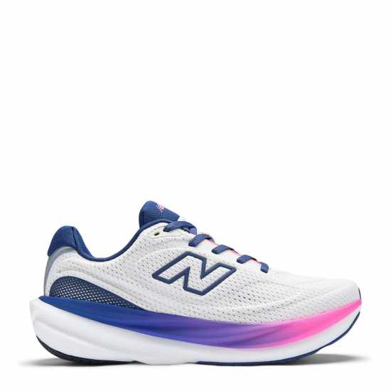 New Balance 1080V15 Road Running Shoes Womens White/Purple 