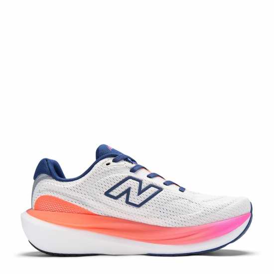 New Balance 1080V15 Road Running Shoes Womens White/Purple 