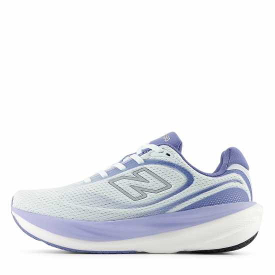 New Balance 1080V15 Road Running Shoes Womens Glnt Blue/Grey 