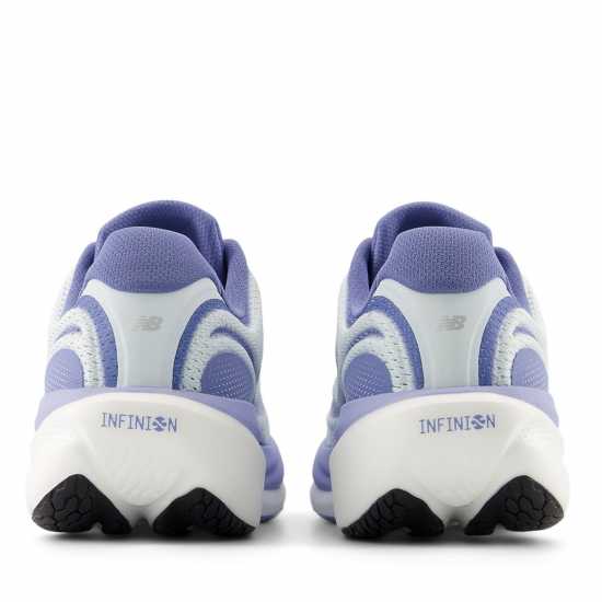 New Balance 1080V15 Road Running Shoes Womens Glnt Blue/Grey 