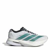 Adidas Adizero Boston 13 Road Running Shoes Womens Бяло/Сиво/Тюркоазено Маратонки за бягане