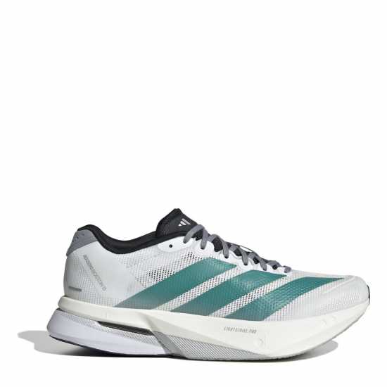 Adidas Adizero Boston 13 Road Running Shoes Womens Бяло/Сиво/Тюркоазено Маратонки за бягане