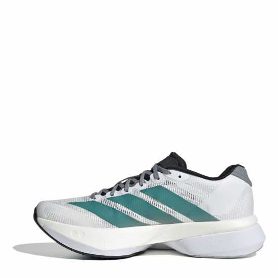 Adidas Adizero Boston 13 Road Running Shoes Womens Бяло/Сиво/Тюркоазено Маратонки за бягане