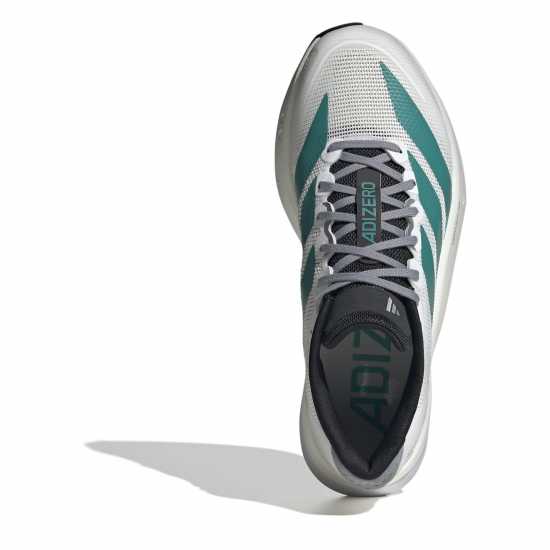 Adidas Adizero Boston 13 Road Running Shoes Womens Бяло/Сиво/Тюркоазено Маратонки за бягане