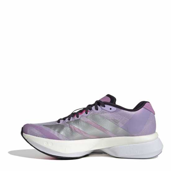 Adidas Adizero Boston 13 Road Running Shoes Womens Прахова слива Adidas Adizero Boston 13 Road Running Shoes Womens Прахова слива