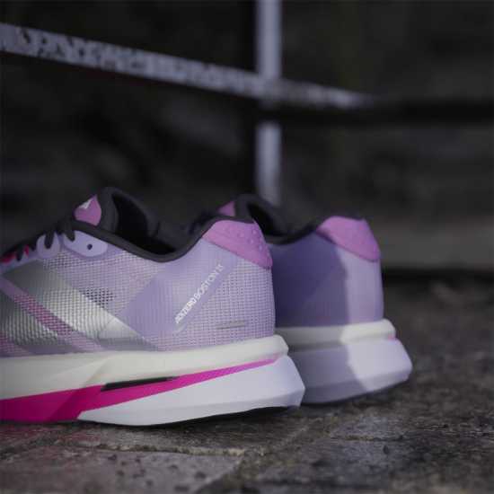 Adidas Adizero Boston 13 Road Running Shoes Womens Прахова слива Adidas Adizero Boston 13 Road Running Shoes Womens Прахова слива