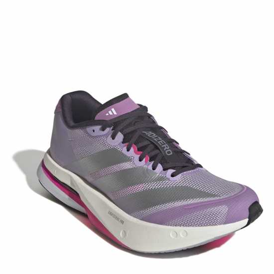 Adidas Adizero Boston 13 Road Running Shoes Womens Прахова слива Adidas Adizero Boston 13 Road Running Shoes Womens Прахова слива