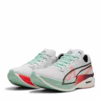 Puma Deviate Nitro Elite 3 Road Running Shoes Womens Хирокс Червено/Бяло Маратонки за бягане