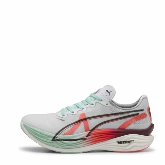 Puma Deviate Nitro Elite 3 Road Running Shoes Womens Хирокс Червено/Бяло Маратонки за бягане