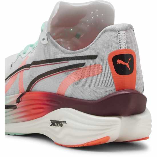 Puma Deviate Nitro Elite 3 Road Running Shoes Womens Хирокс Червено/Бяло Маратонки за бягане