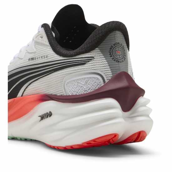 Мъжки маратонки Puma Velocity Nitro 4 Trainers Mens Hyrox White/Red Puma Velocity Nitro 4 Trainers Mens Hyrox White/Red Мъжки маратонки