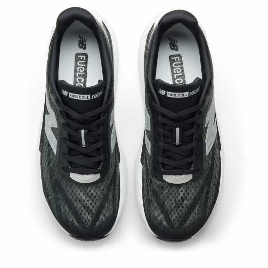 Мъжки Маратонки За Бягане New Balance Fuelcell Rebel V5 Mens Running Shoes Black/White 
