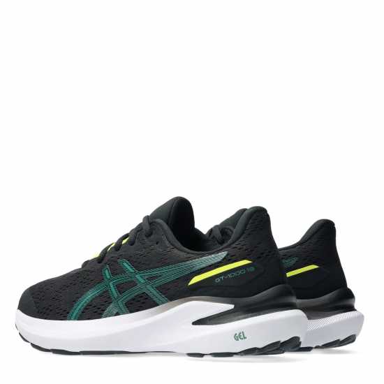 Asics Gt-1000 13 Gs Road Running Shoes Unisex Kids Черно/Зелено Asics Gt-1000 13 Gs Road Running Shoes Unisex Kids Черно/Зелено