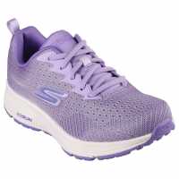 Skechers Engineered Mesh Lace Up Road Running Shoes Womens