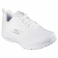Skechers Engineered Mesh Lace Up Road Running Shoes Womens