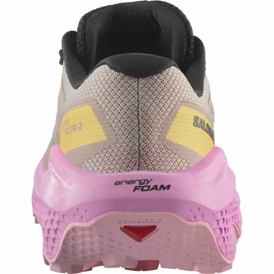 Salomon Shoes Ultra Flow 2 W Ethere/cyclamen/bla Trail Running Womens Ethere/Clay 