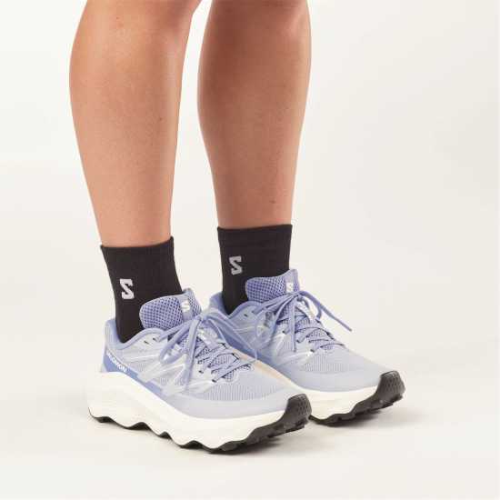 Salomon Ultra Flow 2 Running Shoes Womens Blue/Vanila 