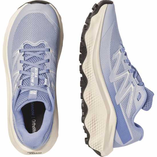 Salomon Ultra Flow 2 Running Shoes Womens Blue/Vanila 