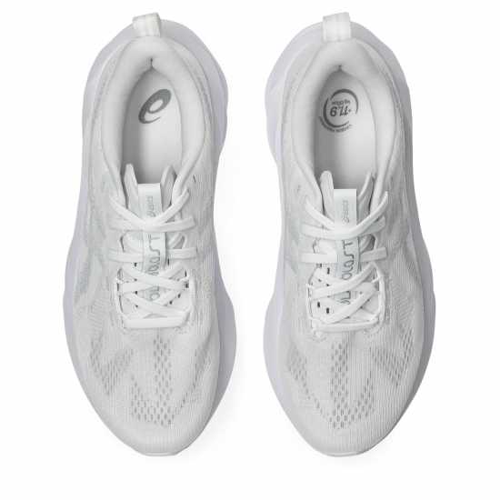 Asics Novablast 5 Road Running Shoes Womens White/Grey Маратонки за бягане