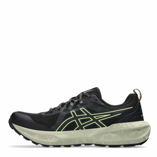 Asics Мъжки Маратонки Бягане По Пътеки Gel-Sonoma 8 Trail Running Shoes Mens Черно/Лайм Мъжки туристически обувки