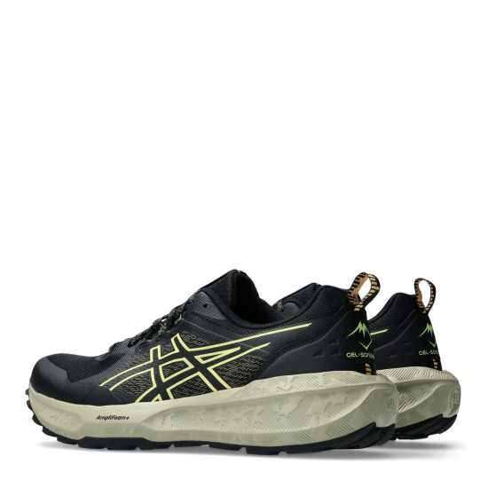 Asics Мъжки Маратонки Бягане По Пътеки Gel-Sonoma 8 Trail Running Shoes Mens Черно/Лайм Мъжки туристически обувки