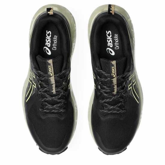 Asics Мъжки Маратонки Бягане По Пътеки Gel-Sonoma 8 Trail Running Shoes Mens Черно/Лайм Мъжки туристически обувки