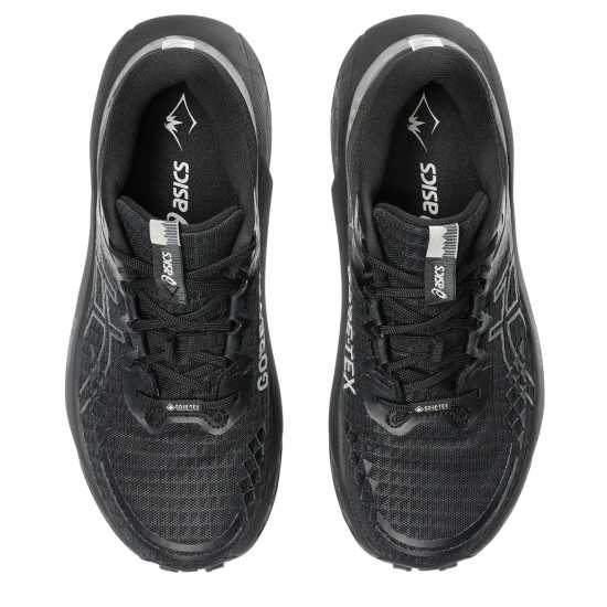 Asics Мъжки Маратонки Бягане По Пътеки Gel-Trabuco 13 Gtx Womens Trail Running Shoes Черно/Сиво сиво Дамски туристически сандали
