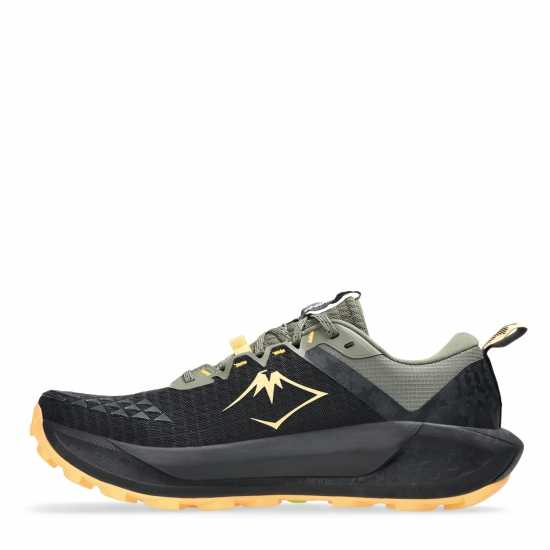 Asics Мъжки Маратонки Бягане По Пътеки Gel-Trabuco 13 Trail Running Shoes Mens Черно/Крем Мъжки туристически обувки