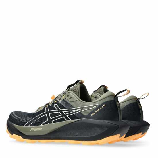 Asics Мъжки Маратонки Бягане По Пътеки Gel-Trabuco 13 Trail Running Shoes Mens Черно/Крем Мъжки туристически обувки