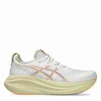 Asics Мъжки Обувки За Бягане Gel-Nimbus 27 Road Running Shoes Mens White/Fawn Мъжки маратонки