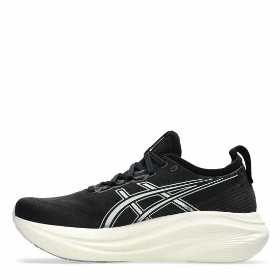 Мъжки маратонки Asics Мъжки Обувки За Бягане Gel-Nimbus 27 Road Running Shoes Mens Черно/Бяло Asics Мъжки Обувки За Бягане Gel-Nimbus 27 Road Running Shoes Mens Черно/Бяло Мъжки маратонки
