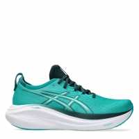 Asics Мъжки Обувки За Бягане Gel-Nimbus 27 Road Running Shoes Mens Вълново тюркоазено Мъжки маратонки