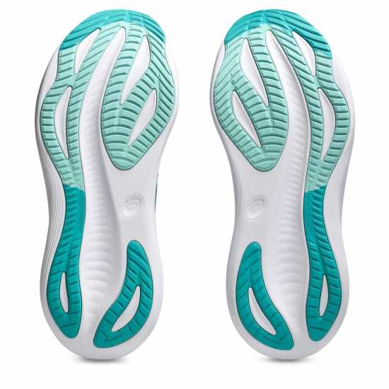 Мъжки маратонки Asics Мъжки Обувки За Бягане Gel-Nimbus 27 Road Running Shoes Mens Вълново тюркоазено Asics Мъжки Обувки За Бягане Gel-Nimbus 27 Road Running Shoes Mens Вълново тюркоазено Мъжки маратонки