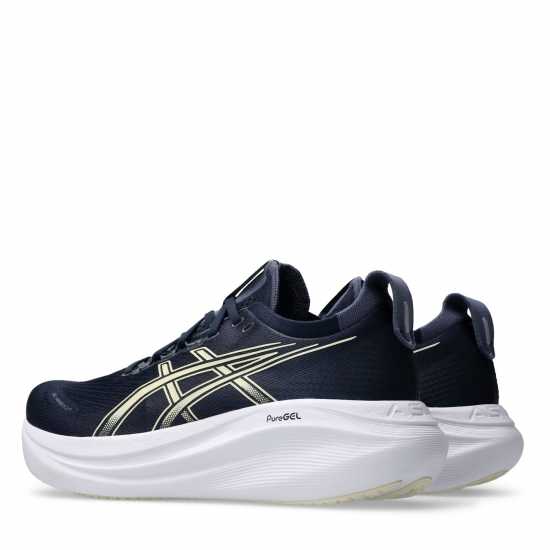 Asics Мъжки Обувки За Бягане Gel-Nimbus 27 Road Running Shoes Mens Полунощ Мъжки маратонки