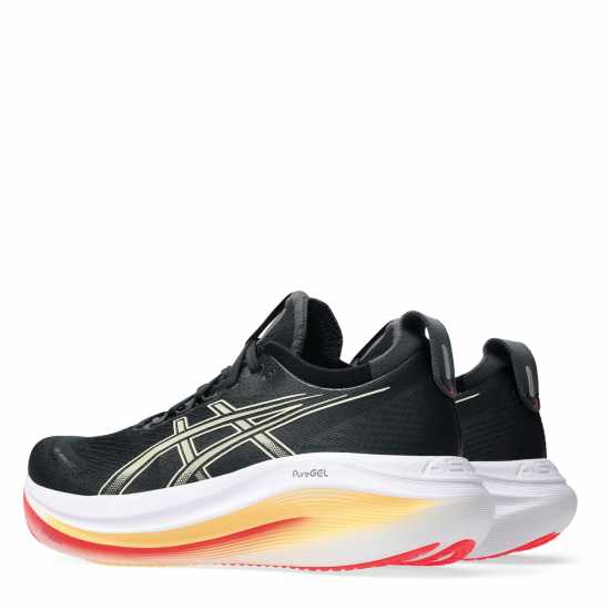Мъжки маратонки Asics Мъжки Обувки За Бягане Gel-Nimbus 27 Road Running Shoes Mens Black/Khaki Asics Мъжки Обувки За Бягане Gel-Nimbus 27 Road Running Shoes Mens Black/Khaki Мъжки маратонки