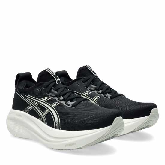 Asics Gel-Nimbus 27 Road Running Shoes Womens Черно/Бяло Маратонки за бягане
