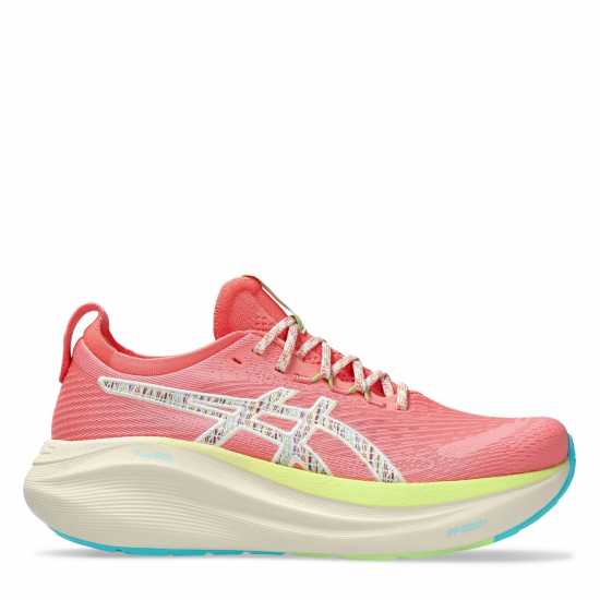 Маратонки за бягане Asics Gel-Nimbus 27 Road Running Shoes Womens Природно Купане Asics Gel-Nimbus 27 Road Running Shoes Womens Природно Купане Маратонки за бягане