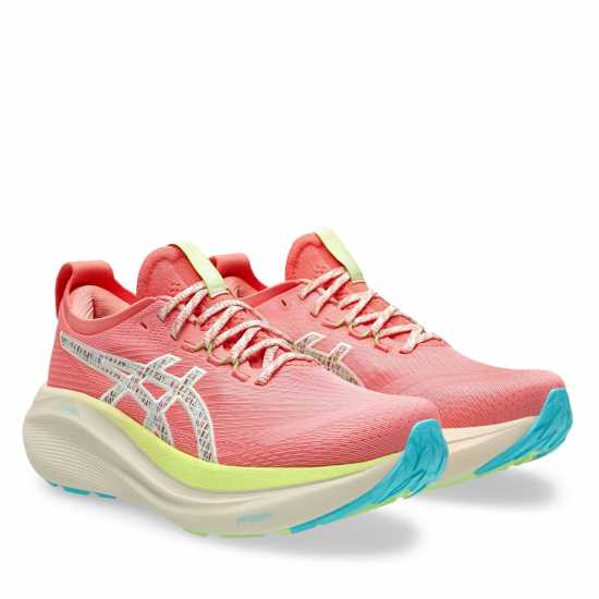 Маратонки за бягане Asics Gel-Nimbus 27 Road Running Shoes Womens Природно Купане Asics Gel-Nimbus 27 Road Running Shoes Womens Природно Купане Маратонки за бягане