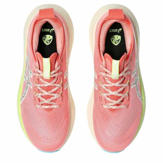 Маратонки за бягане Asics Gel-Nimbus 27 Road Running Shoes Womens Природно Купане Asics Gel-Nimbus 27 Road Running Shoes Womens Природно Купане Маратонки за бягане