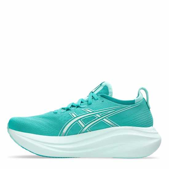 Маратонки за бягане Asics Gel-Nimbus 27 Road Running Shoes Womens Вълново тюркоазено Asics Gel-Nimbus 27 Road Running Shoes Womens Вълново тюркоазено Маратонки за бягане